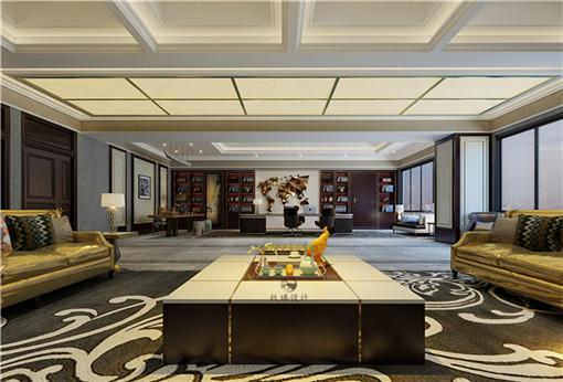 銀川大唐盛世房地產裝修設計案例_銀川辦公室裝修公司_nxjdhl