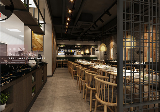 銀川餐廳裝修|銀川餐廳裝修設(shè)計|镹臻設(shè)計