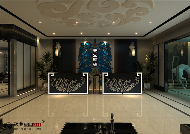銀川天宏酒店裝修設計案例07_銀川酒店裝修公司