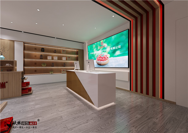 銀川沃福百瑞枸杞展廳設(shè)計(jì)|銀川展廳設(shè)計(jì)展現(xiàn)產(chǎn)品文化魅力_nxjdhl