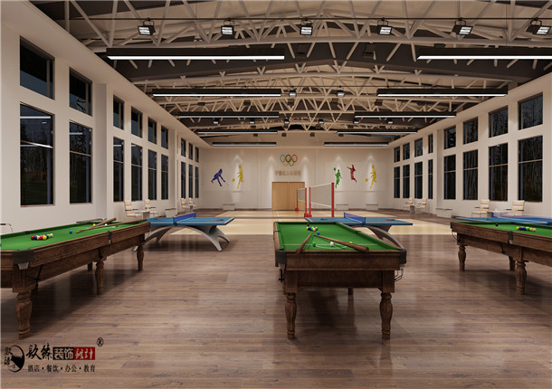 銀川石化辦公樓多功能區(qū)裝修設(shè)計案例賞析|功能區(qū)域的劃分讓辦公空間更合理_PY