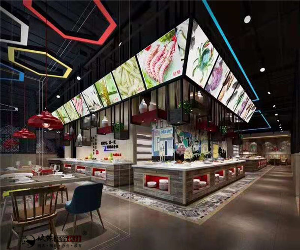 銀川九月椒自助火鍋店裝修設(shè)計(jì)案例_nxjdhl|銀川火鍋店裝修設(shè)計(jì)公司_PY