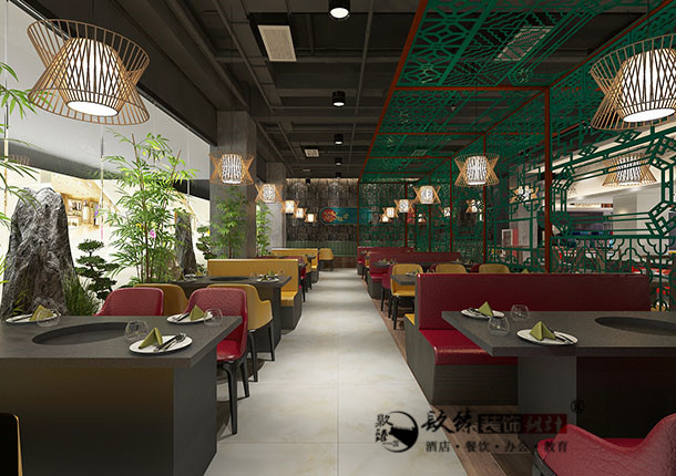 銀川自助餐廳裝修|銀川自助餐廳裝修設(shè)計|镹臻裝修網(wǎng)