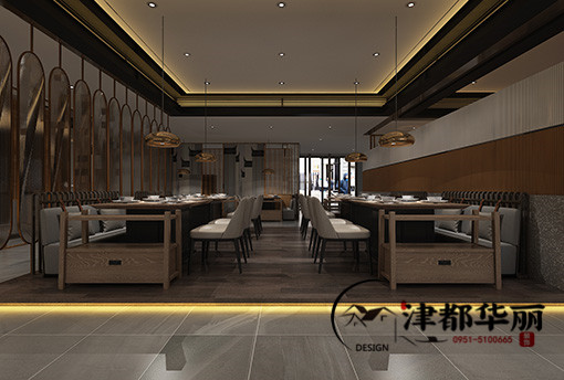 銀川青山火鍋店設(shè)計(jì)裝修案例_銀川火鍋店設(shè)計(jì)裝修公司_CY