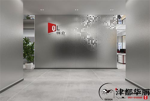 銀川強力地坪辦公室設計方案鑒賞|銀川辦公室設計裝修公司推薦