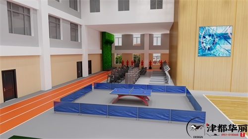 銀川某隊綜合球館設(shè)計裝修方案鑒賞|銀川球館設(shè)計裝修公司推薦 