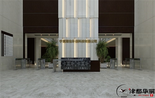 銀川萌生科技辦公樓設計案例_銀川辦公樓設計裝修公司_nxjdhl