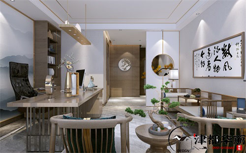 銀川辦公室裝修設(shè)計(jì)項(xiàng)目|津都華麗設(shè)計(jì)