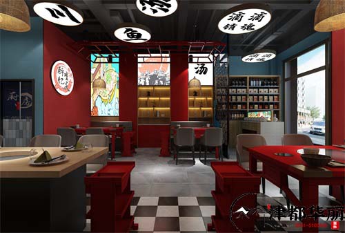 銀川火鍋店裝修設(shè)計(jì)項(xiàng)目|津都華麗設(shè)計(jì)