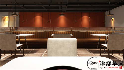 銀川餐廳裝修設(shè)計項目|津都華麗設(shè)計