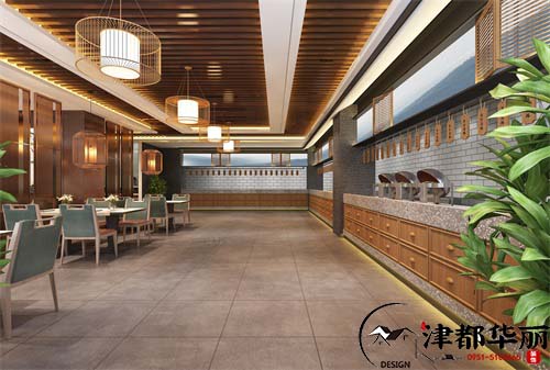 銀川餐廳裝修設計項目|津都華麗設計