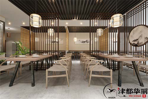 銀川川菜館裝修設(shè)計(jì)項(xiàng)目|津都華麗設(shè)計(jì)