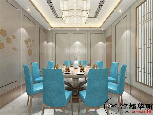 銀川餐廳裝修設(shè)計項(xiàng)目|津都華麗設(shè)計
