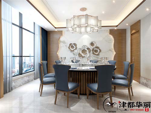 銀川餐廳裝修設(shè)計項(xiàng)目|津都華麗設(shè)計