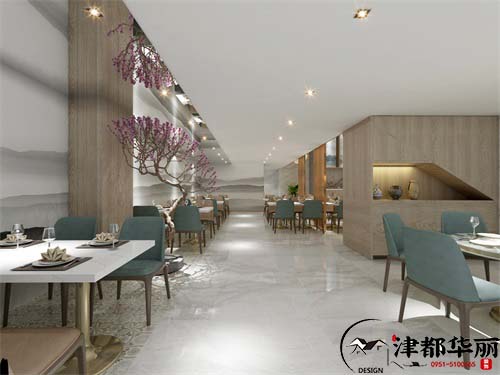 銀川餐廳裝修設(shè)計項(xiàng)目|津都華麗設(shè)計