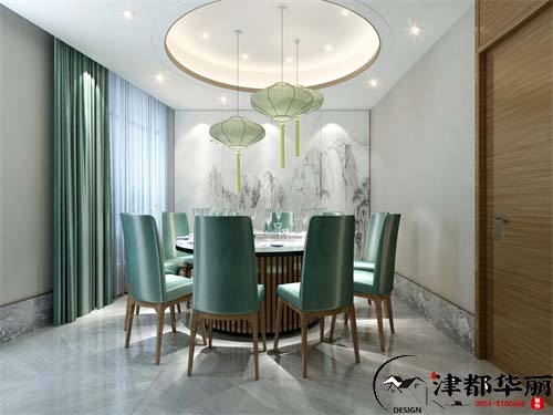 銀川餐廳裝修設(shè)計項(xiàng)目|津都華麗設(shè)計