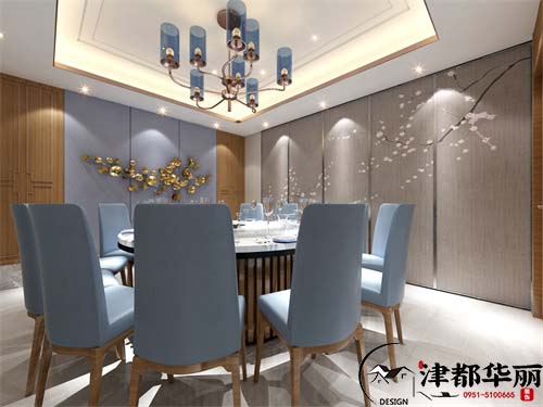 銀川餐廳裝修設(shè)計項(xiàng)目|津都華麗設(shè)計