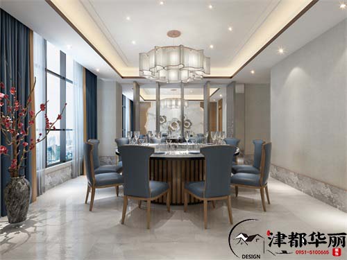 銀川餐廳裝修設(shè)計項(xiàng)目|津都華麗設(shè)計