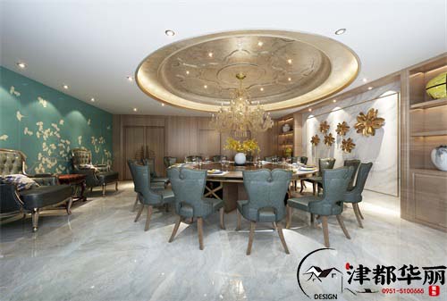 銀川餐廳裝修設(shè)計項(xiàng)目|津都華麗設(shè)計