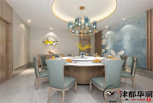 銀川餐廳裝修設(shè)計項(xiàng)目|津都華麗設(shè)計
