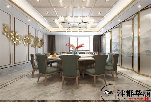 銀川餐廳裝修設(shè)計項(xiàng)目|津都華麗設(shè)計
