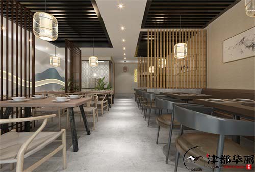 銀川高品質餐廳裝修設計需要注意什么？镹臻專業(yè)工裝設計