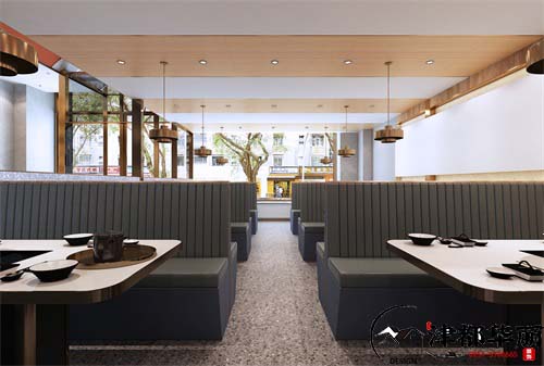 銀川全順烤肉店設計方案鑒賞|銀川烤肉店設計裝修公司推薦