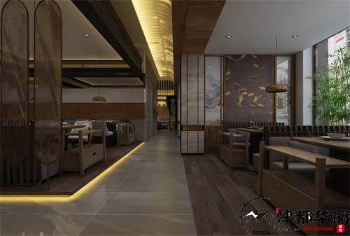 銀川津都華麗裝飾|銀川青山宴賓樓火鍋-清幽雅靜、縹緲神秘的意境之作