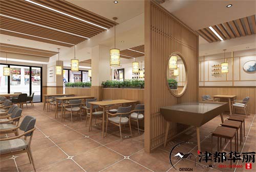 銀川餐廳裝修設計項目|津都華麗設計