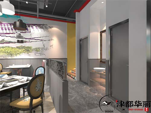 銀川火鍋店裝修設(shè)計(jì)項(xiàng)目|津都華麗設(shè)計(jì)