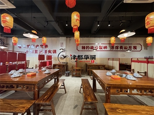 銀川火鍋店裝修設(shè)計(jì)項(xiàng)目|津都華麗設(shè)計(jì)