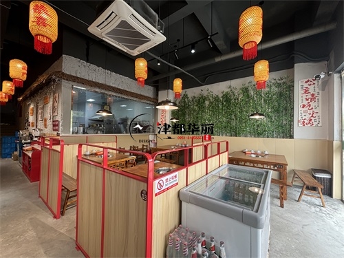 銀川火鍋店裝修設(shè)計(jì)項(xiàng)目|津都華麗設(shè)計(jì)