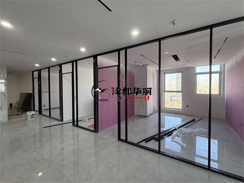 銀川辦公室裝修設(shè)計項目|津都華麗設(shè)計