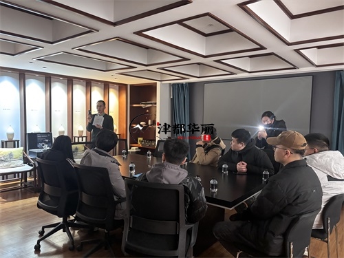 銀川主案設計師與燈具廠家交流學習|津都華麗設計