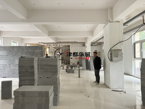 銀川辦公室裝修設計項目|津都華麗設計